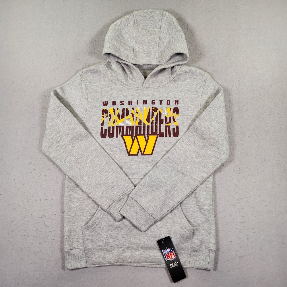 Washington Commanders NFL Outerstuff Hoodie Youth Size Medium 10/12 Gray  NWT
